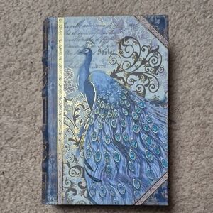 Punch Studio Peacock Decorative Storage Book! NWT!